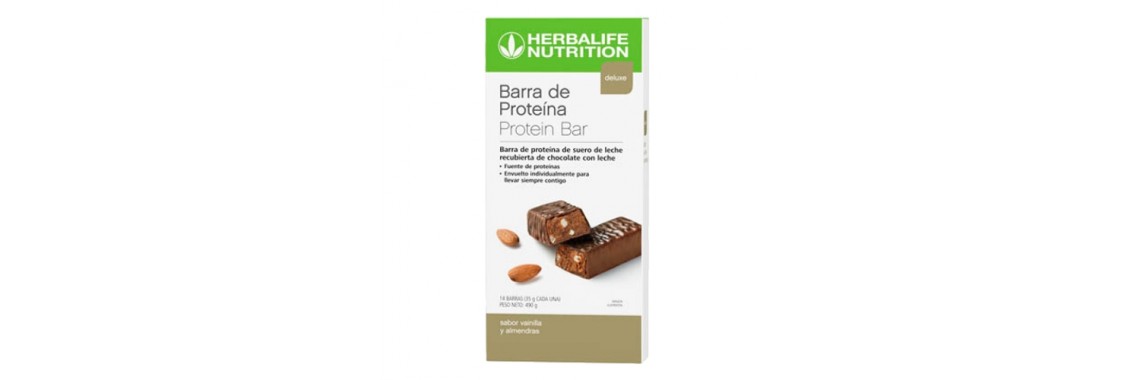 Barra de Proteina Deluxe sabor Vainilla y Almendra